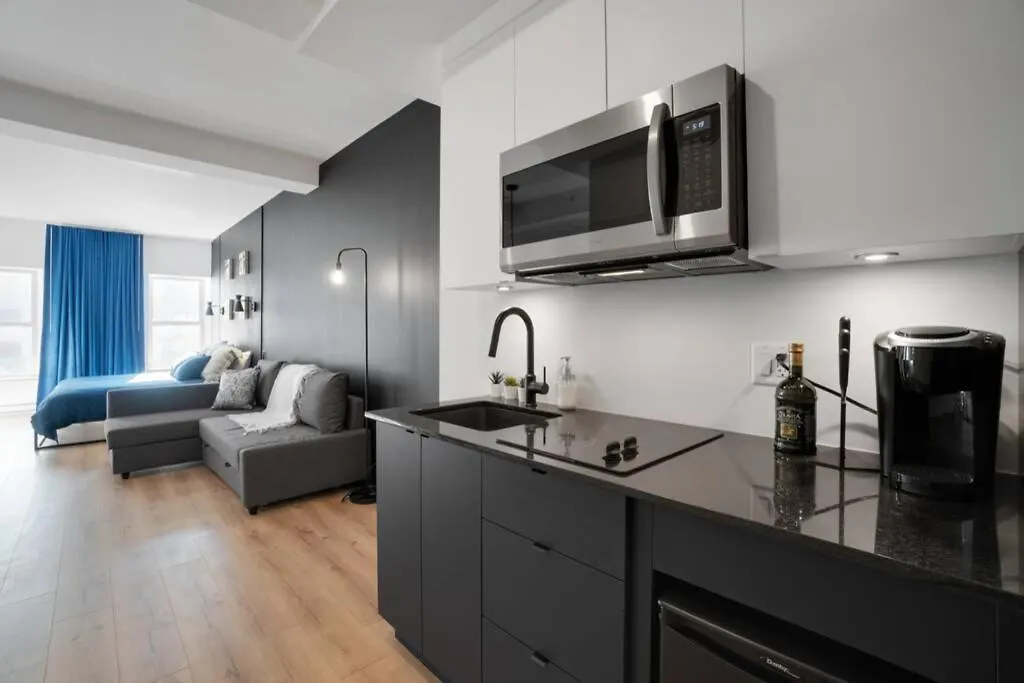 Apartment Initial - Suite Lumiere - Centre-Ville De Quebec Canada